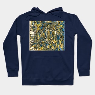 Chrome tree pattern Hoodie